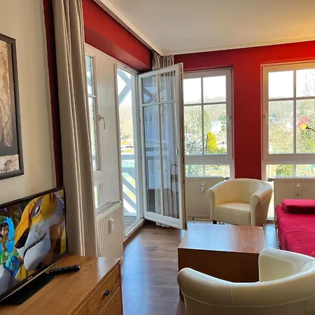 Attraktive Fuer Vier Mit Balkon In * Sellin (Rugen)